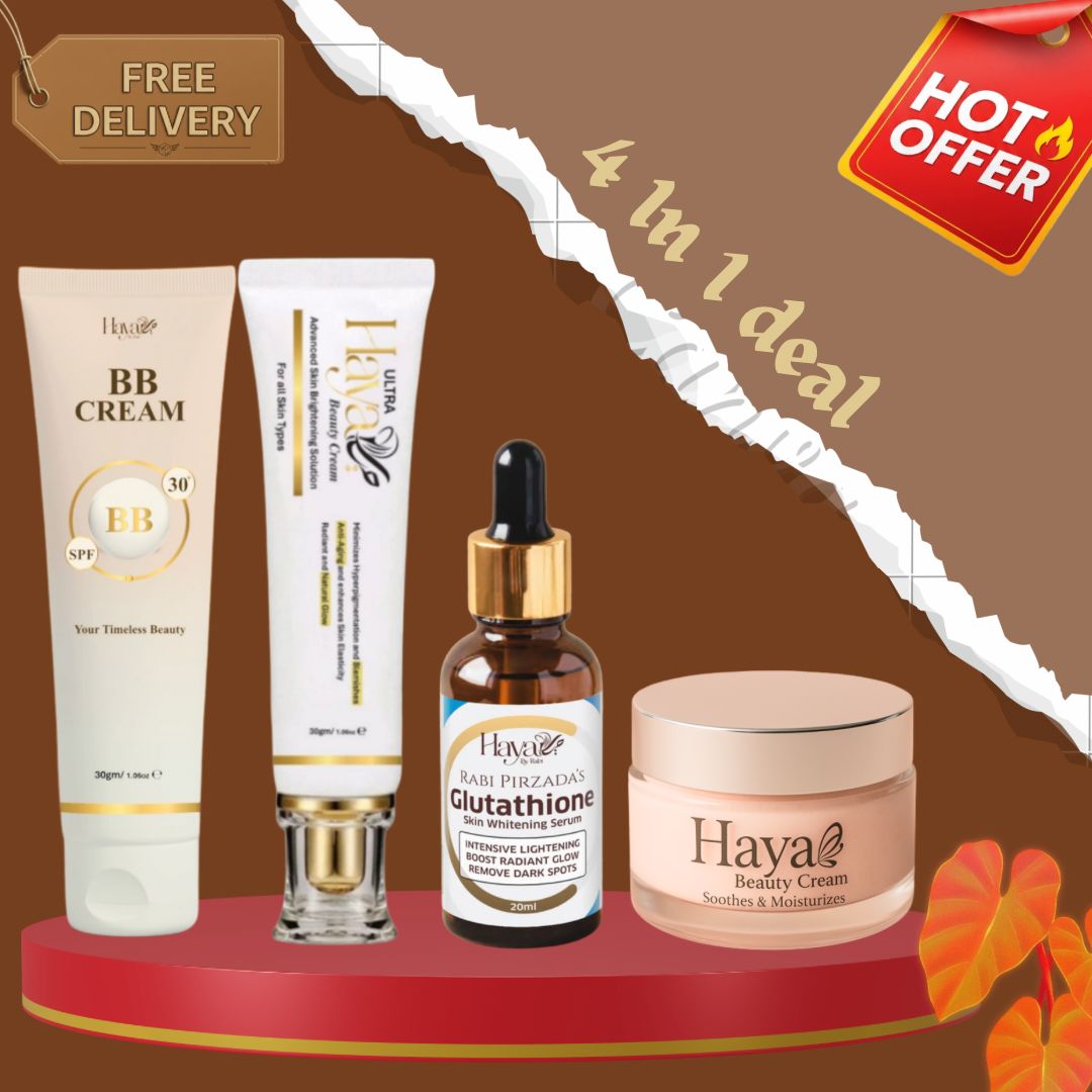 Haya by Rabi – 4 in 1 Glow Boost Kit