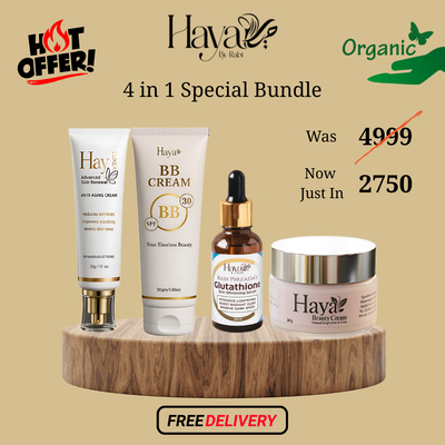 Haya by Rabi – 4 in 1 Glow Boost Kit