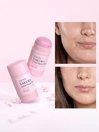 LAIKOU Japan Sakura Solid Mask Stick Cleansing Pores Oil-control Tighten Skin Even Skin Tone
