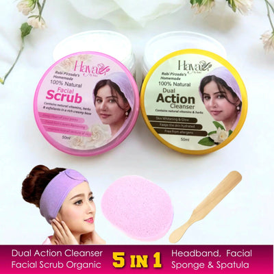 Haya By Rabi - 5 in 1 Organic Facial Kit