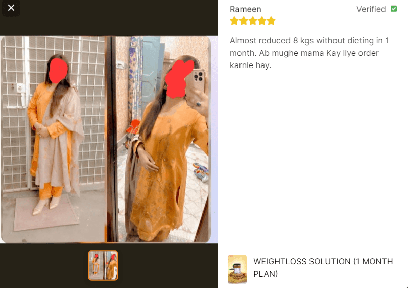 Weight Loss Powder By Dr Rubina Fawad